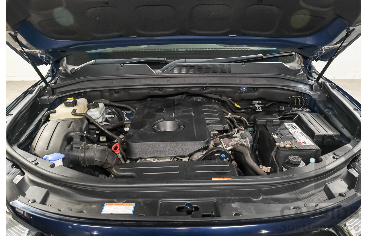 03/2019 Ssangyong Musso Ultimate 4x4 Q200 MY19 Dual Cab Utility Altantic Blue Metallic Turbo Diesel 2.2L