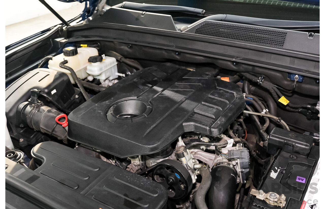 03/2019 Ssangyong Musso Ultimate 4x4 Q200 MY19 Dual Cab Utility Altantic Blue Metallic Turbo Diesel 2.2L