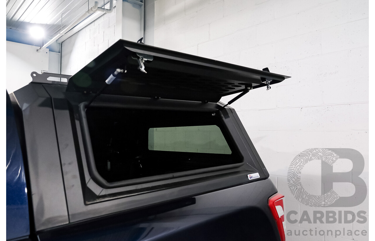 03/2019 Ssangyong Musso Ultimate 4x4 Q200 MY19 Dual Cab Utility Altantic Blue Metallic Turbo Diesel 2.2L