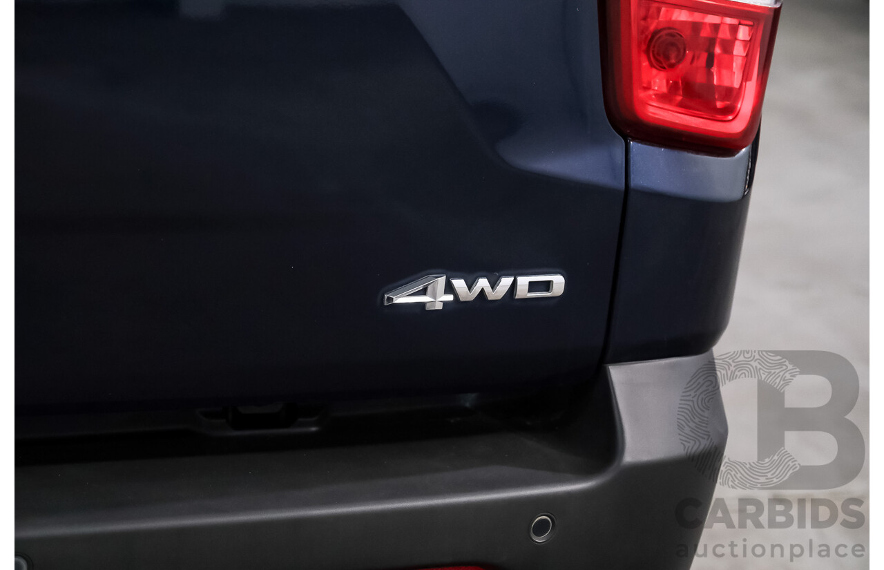 03/2019 Ssangyong Musso Ultimate 4x4 Q200 MY19 Dual Cab Utility Altantic Blue Metallic Turbo Diesel 2.2L