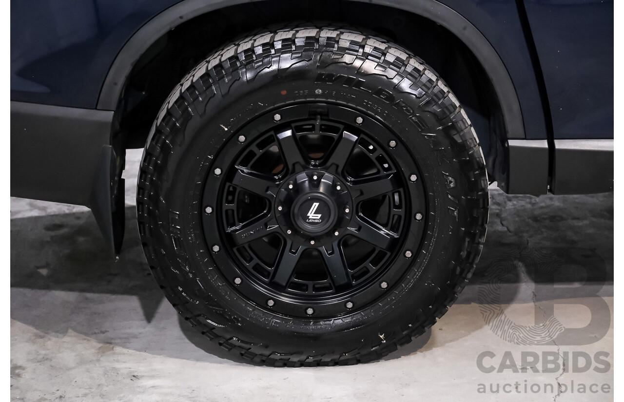 03/2019 Ssangyong Musso Ultimate 4x4 Q200 MY19 Dual Cab Utility Altantic Blue Metallic Turbo Diesel 2.2L