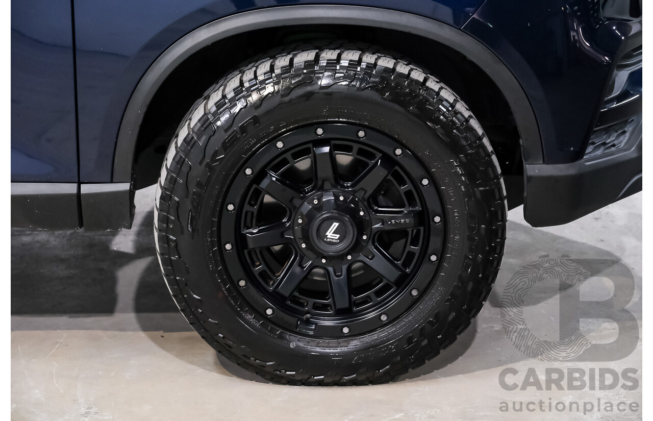 03/2019 Ssangyong Musso Ultimate 4x4 Q200 MY19 Dual Cab Utility Altantic Blue Metallic Turbo Diesel 2.2L