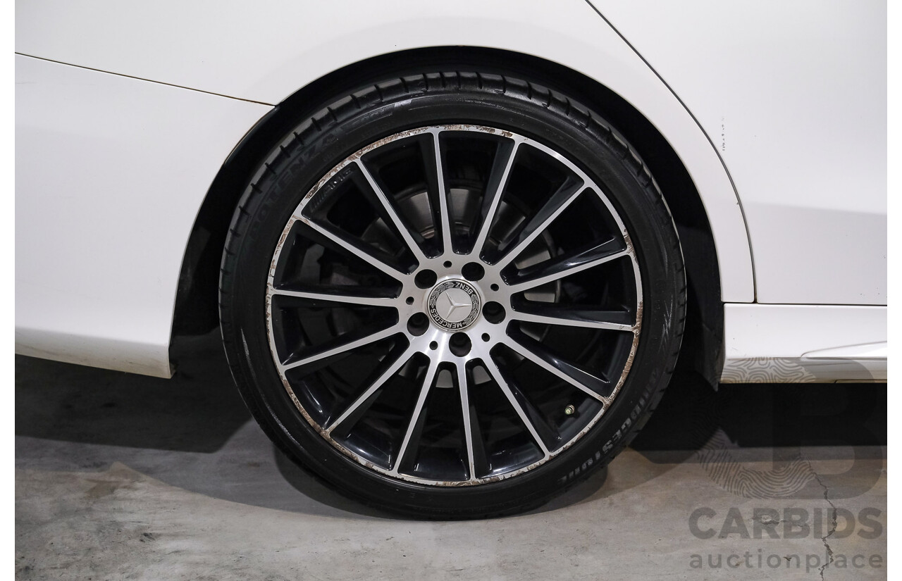 04/2015 Mercedes-Benz C200 (RWD) 205 4d Sedan White Turbo 2.0L