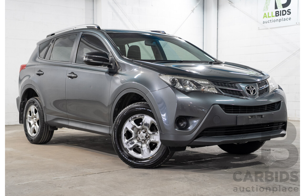 01/2014 Toyota RAV4 GX ZSA42R 4D Wagon Grey 2.0L