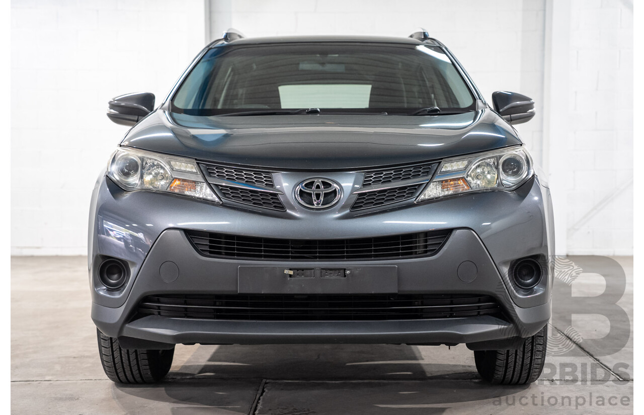 01/2014 Toyota RAV4 GX ZSA42R 4D Wagon Grey 2.0L