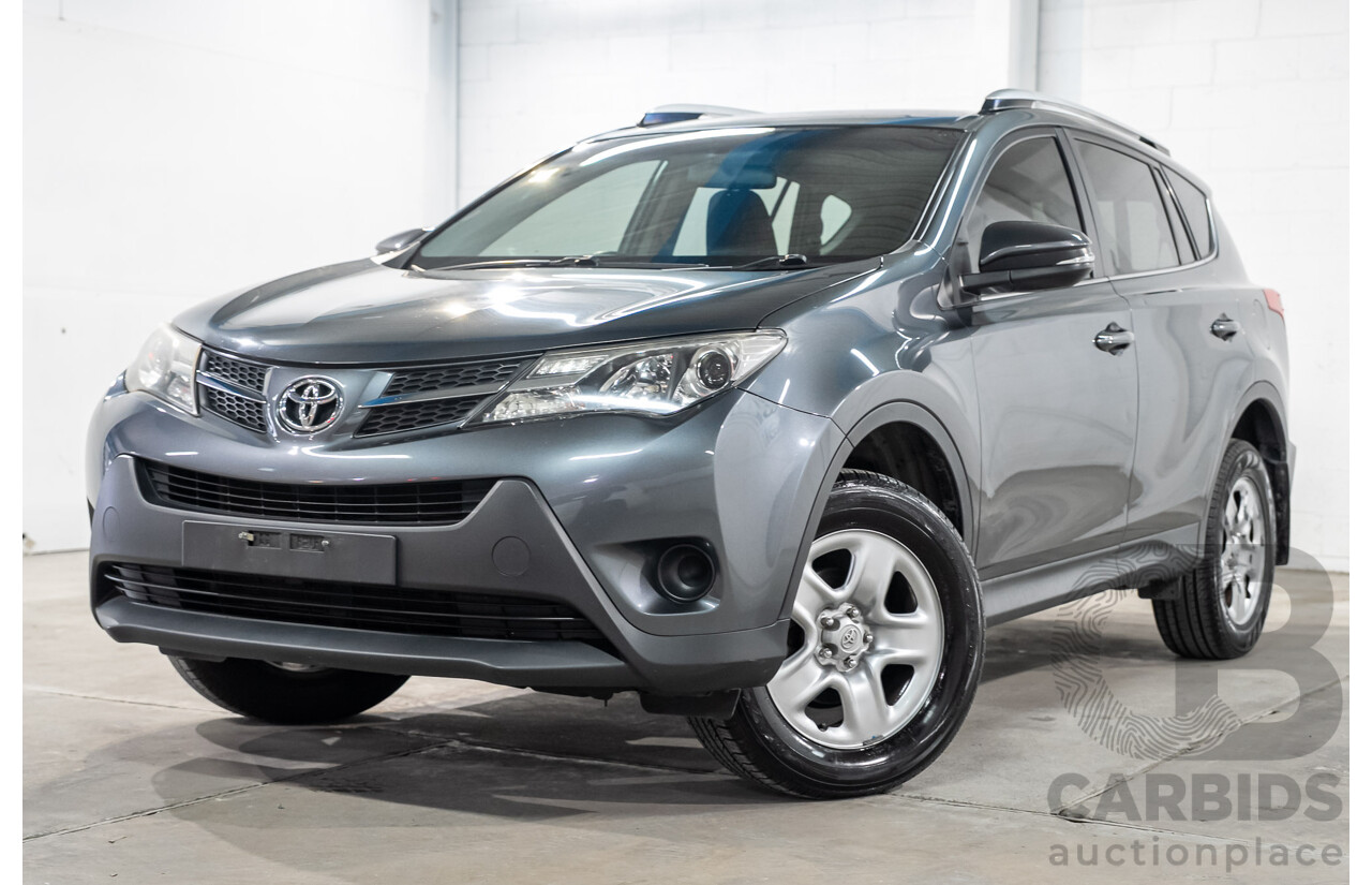 01/2014 Toyota RAV4 GX ZSA42R 4D Wagon Grey 2.0L
