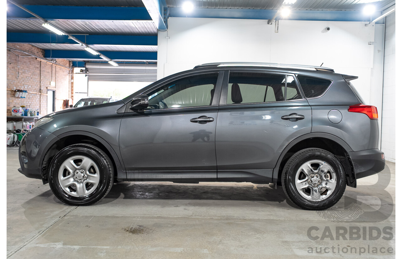 01/2014 Toyota RAV4 GX ZSA42R 4D Wagon Grey 2.0L