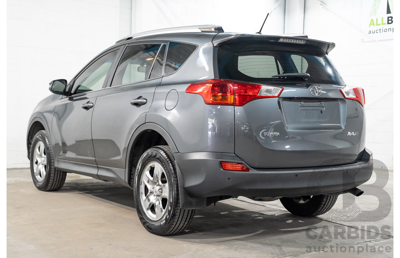 01/2014 Toyota RAV4 GX ZSA42R 4D Wagon Grey 2.0L