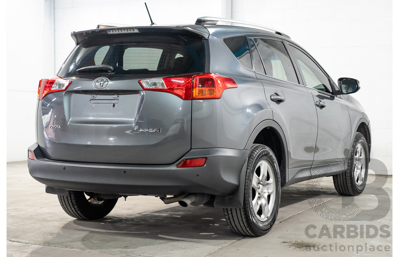 01/2014 Toyota RAV4 GX ZSA42R 4D Wagon Grey 2.0L
