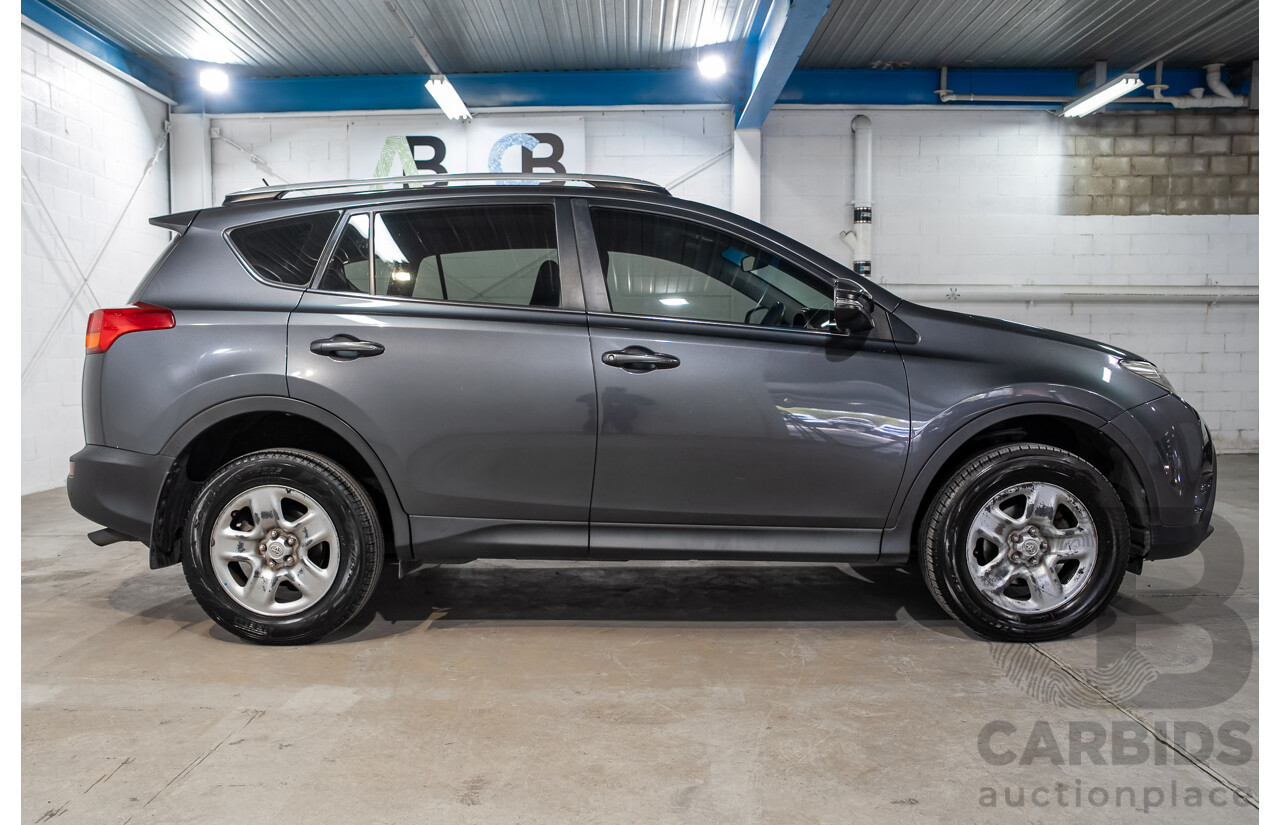 01/2014 Toyota RAV4 GX ZSA42R 4D Wagon Grey 2.0L