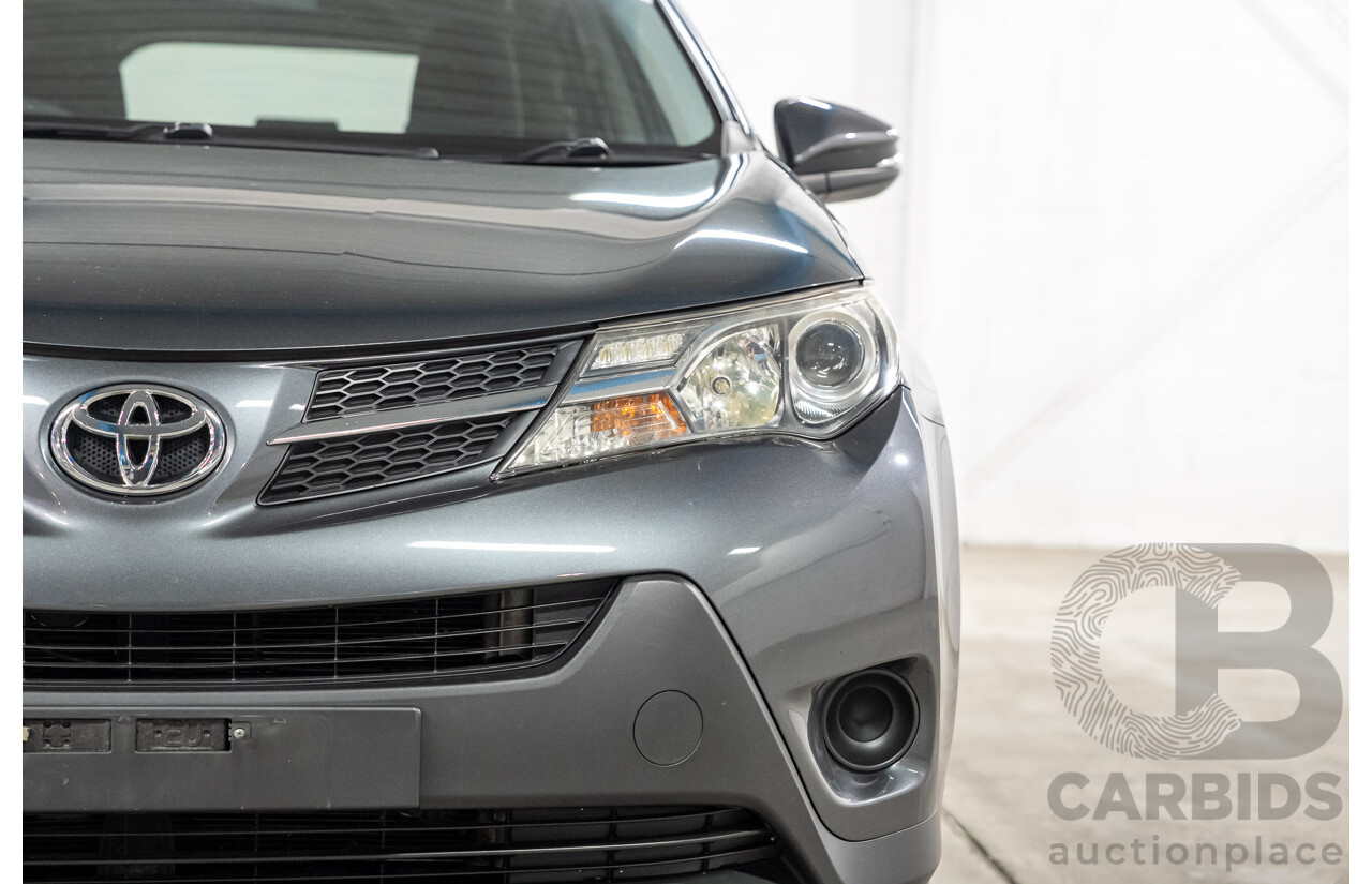 01/2014 Toyota RAV4 GX ZSA42R 4D Wagon Grey 2.0L