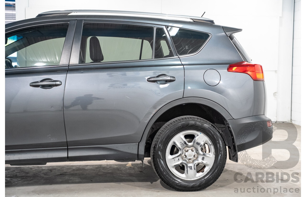 01/2014 Toyota RAV4 GX ZSA42R 4D Wagon Grey 2.0L