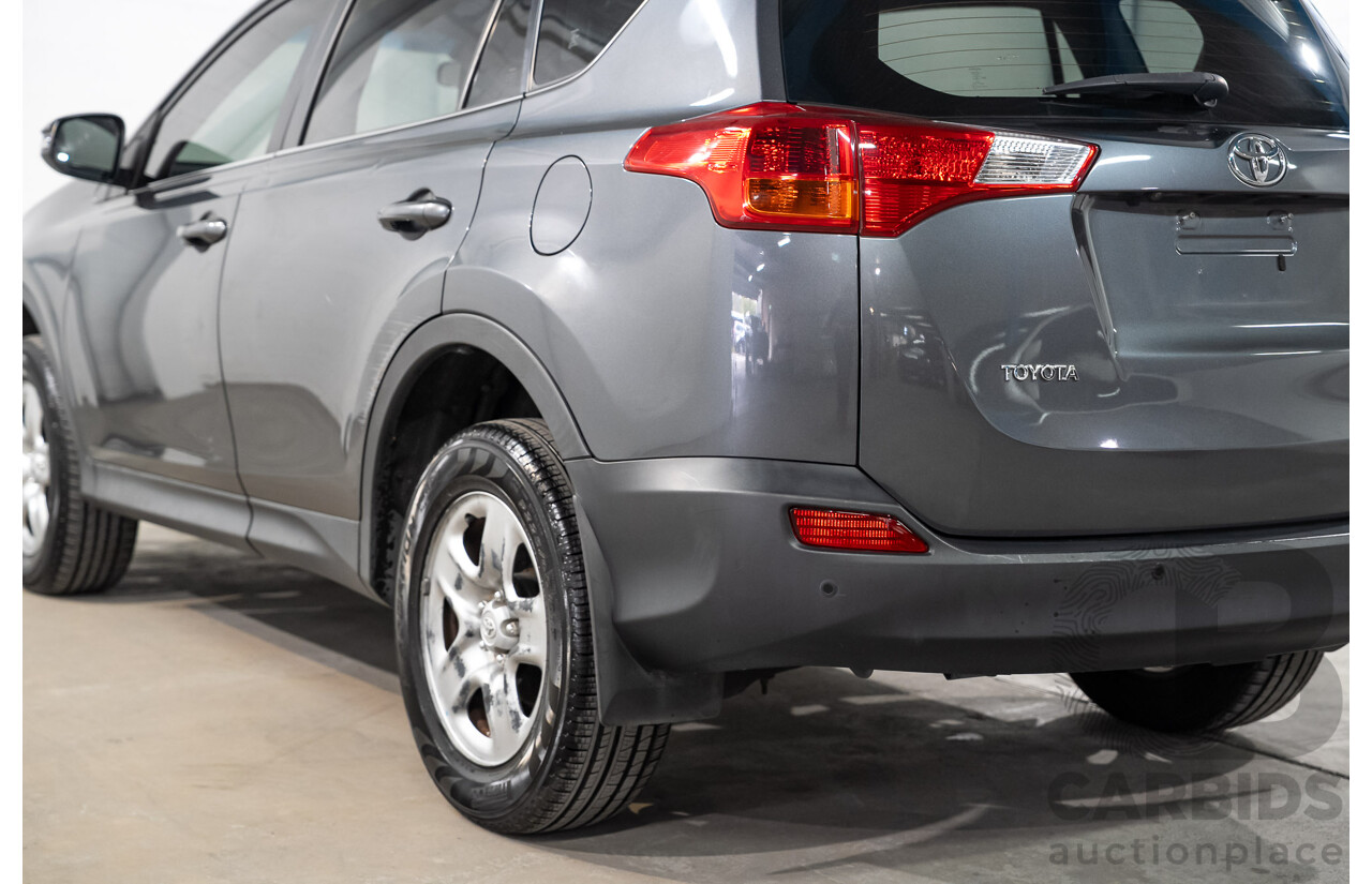 01/2014 Toyota RAV4 GX ZSA42R 4D Wagon Grey 2.0L