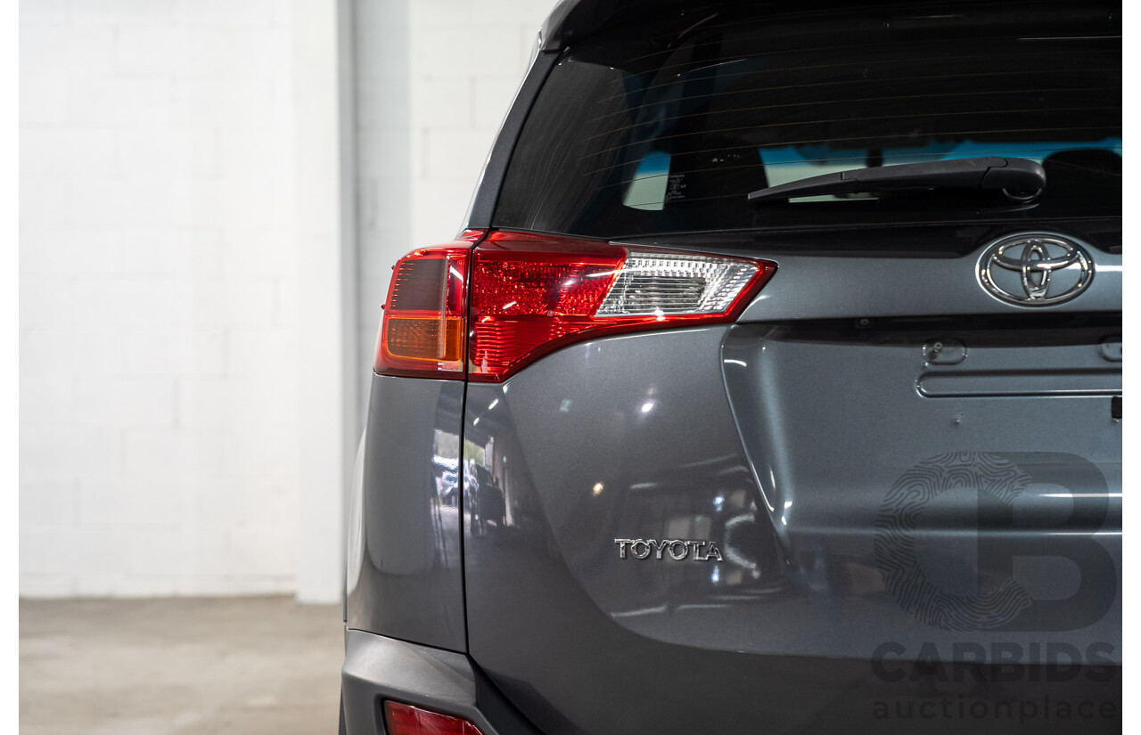 01/2014 Toyota RAV4 GX ZSA42R 4D Wagon Grey 2.0L
