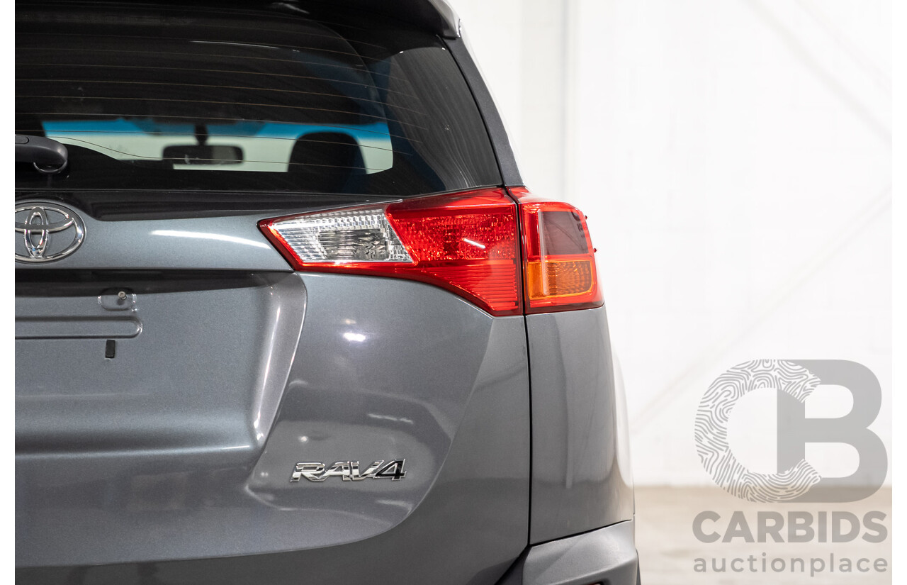 01/2014 Toyota RAV4 GX ZSA42R 4D Wagon Grey 2.0L