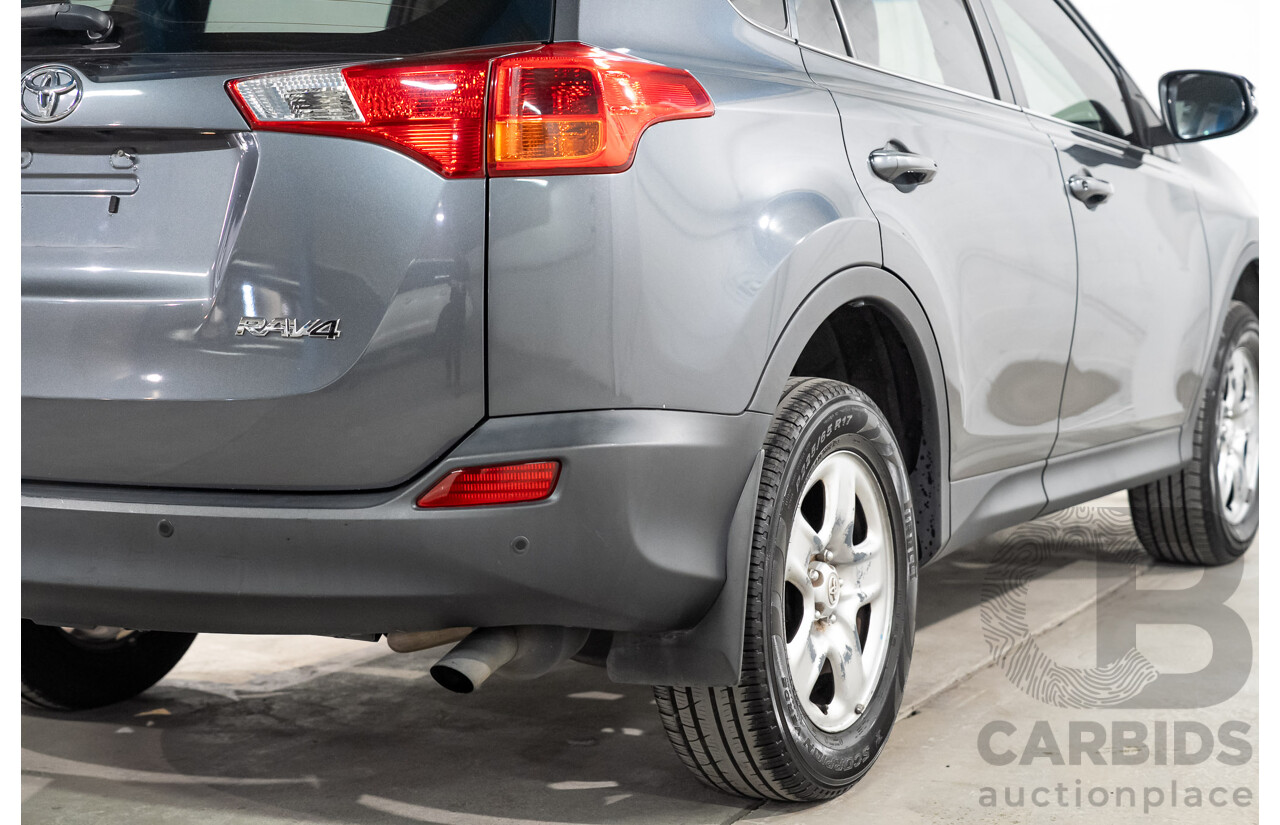 01/2014 Toyota RAV4 GX ZSA42R 4D Wagon Grey 2.0L
