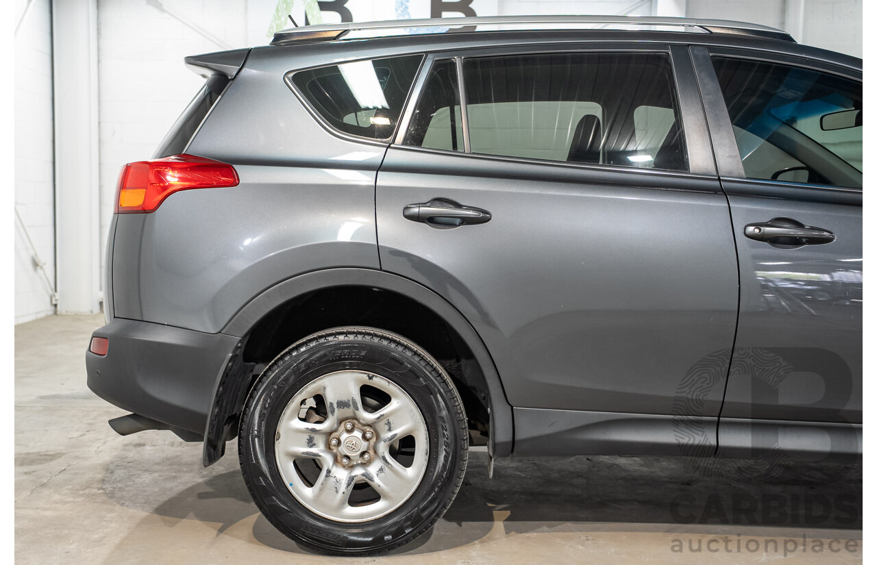 01/2014 Toyota RAV4 GX ZSA42R 4D Wagon Grey 2.0L