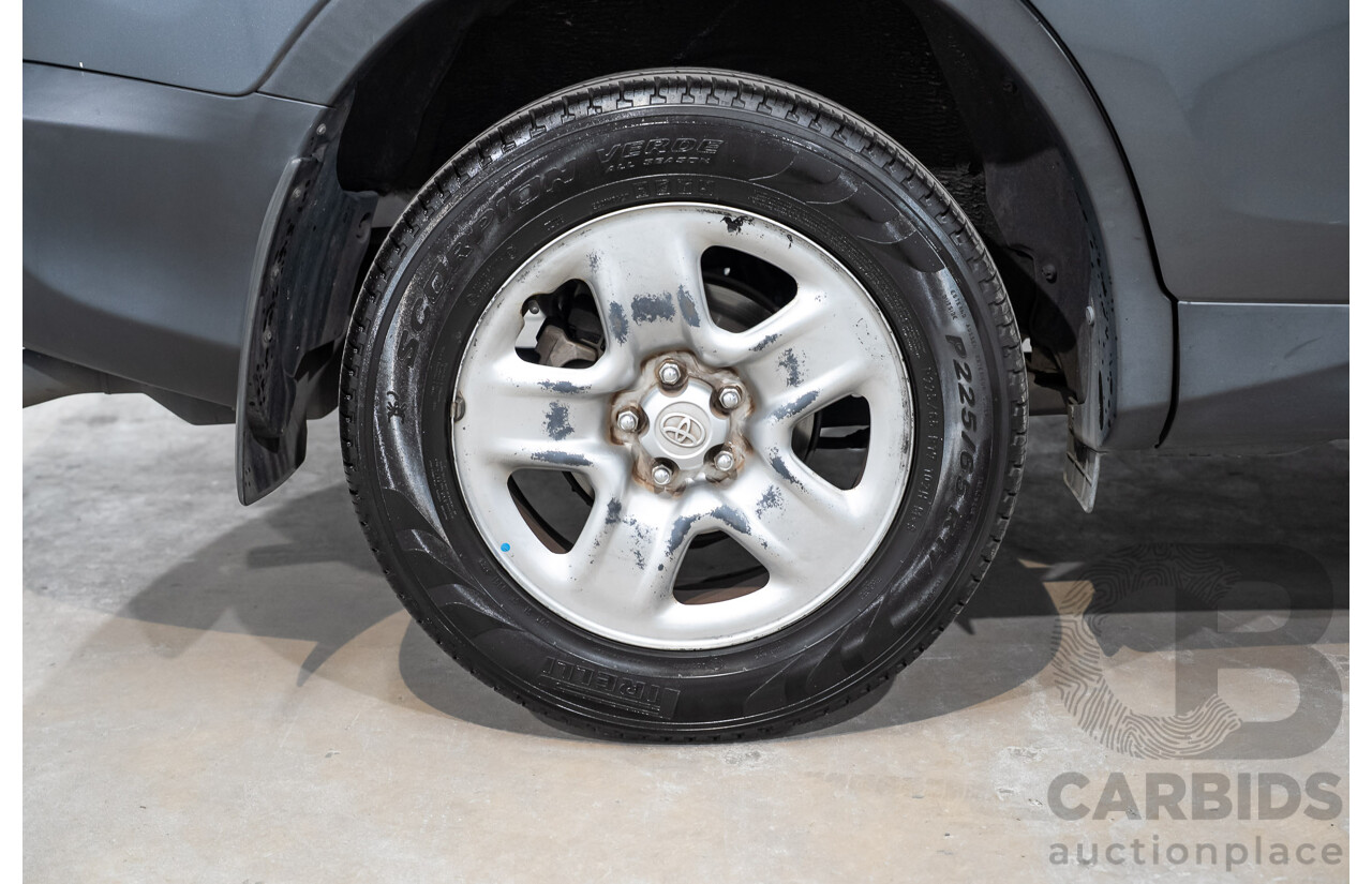 01/2014 Toyota RAV4 GX ZSA42R 4D Wagon Grey 2.0L