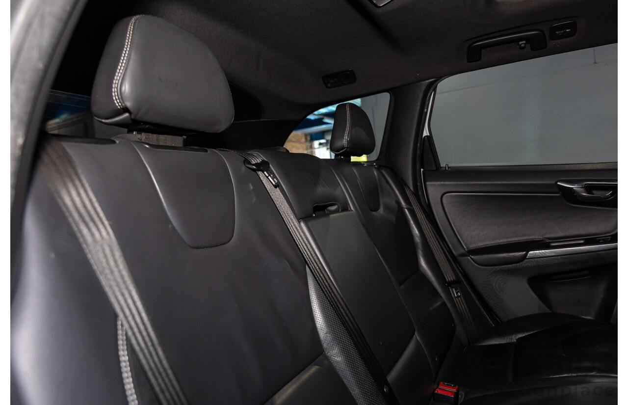 3/2014 Volvo XC60 D5 R-Design (AWD) DZ MY14 4d Wagon Crystal White Pearl Twin Turbo Diesel 2.4L