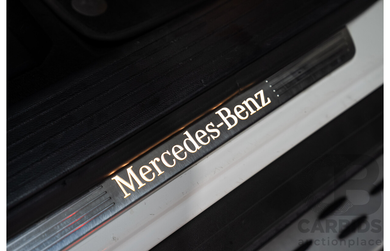 09/2013 Mercedes-Benz ML350CDI Bluetec (4x4)166 4d Wagon White Turbo Diesel 3.0L