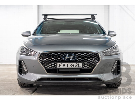 10/2018 Hyundai I30 SR Premium PD2 Update 4d Hatchback Grey Turbo 1.6L