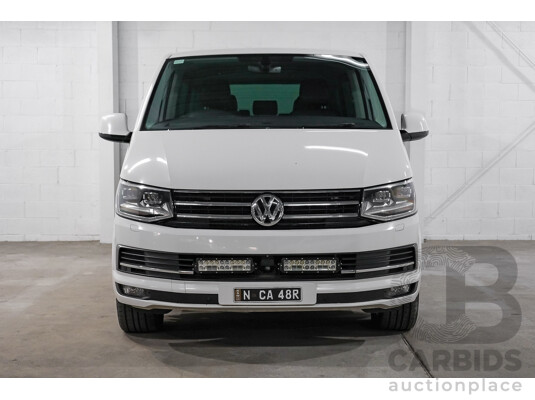 04/2019 Volkswagen Multivan Highline TDI450 T6 MY19 4d Wagon White Twin-Turbo Diesel 2.0L