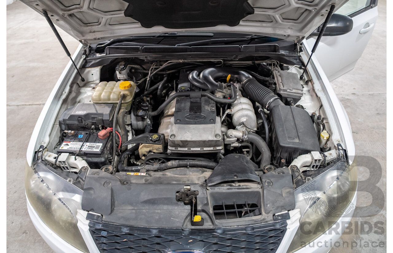 05/2010 Ford Falcon Ute Super Cab FG (LPG) 2d White 4.0L