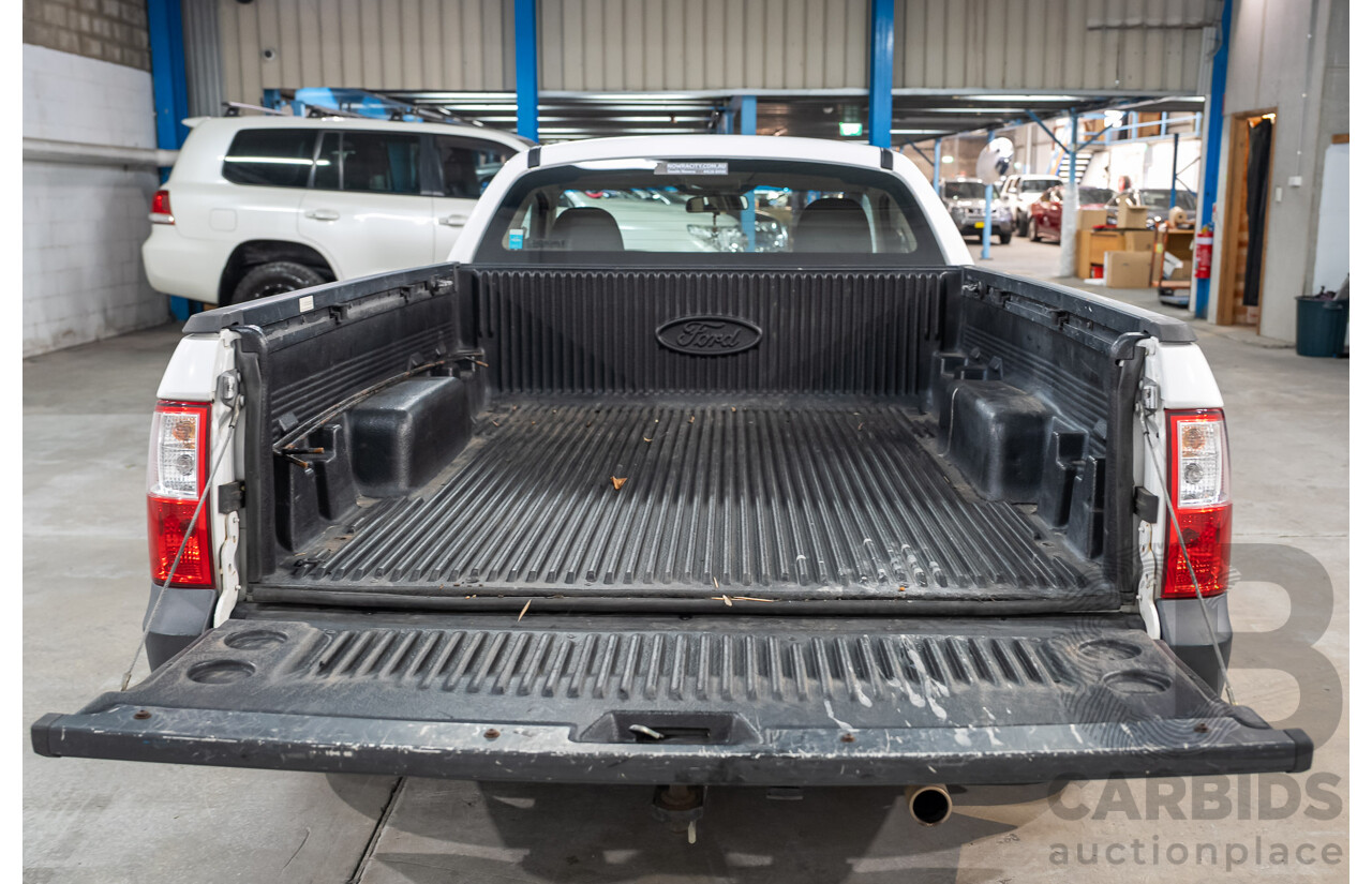05/2010 Ford Falcon Ute Super Cab FG (LPG) 2d White 4.0L