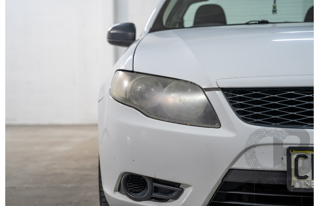 05/2010 Ford Falcon Ute Super Cab FG (LPG) 2d White 4.0L