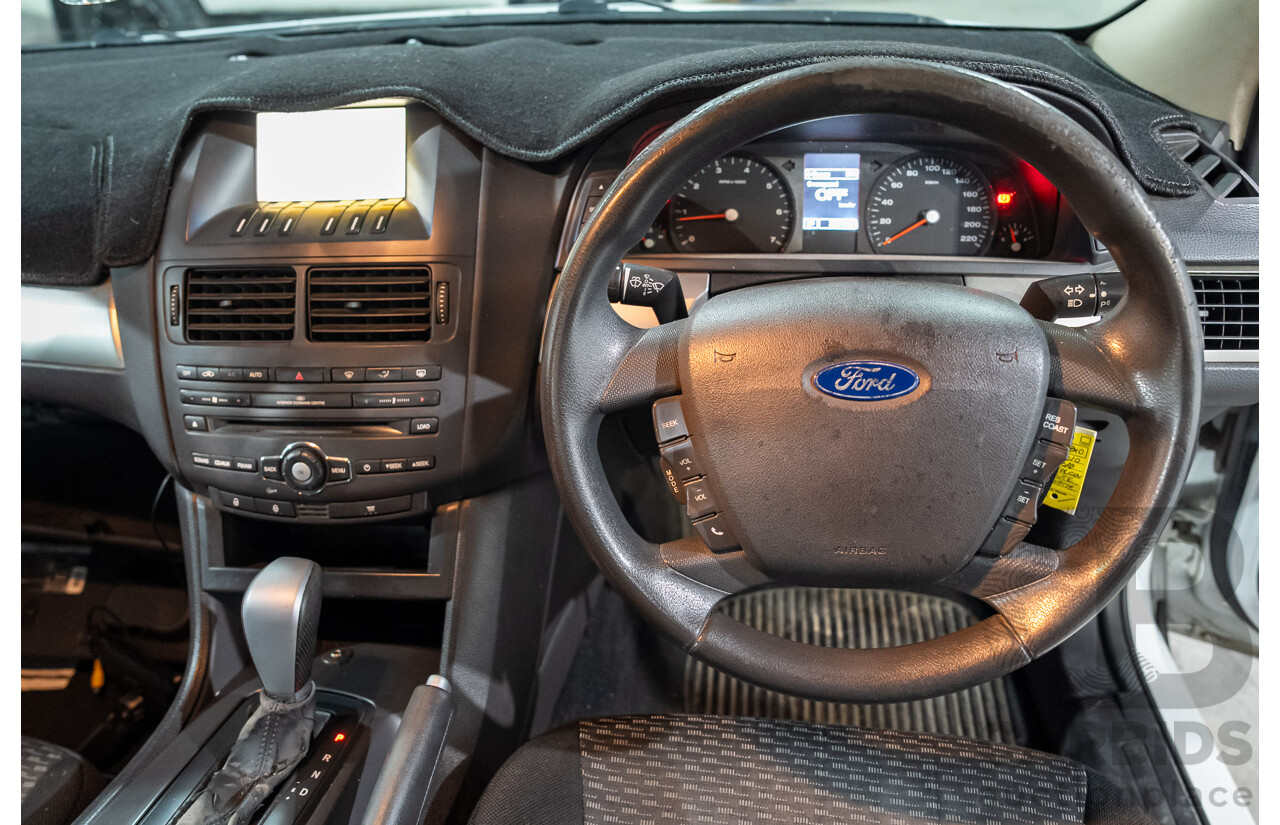 05/2010 Ford Falcon Ute Super Cab FG (LPG) 2d White 4.0L