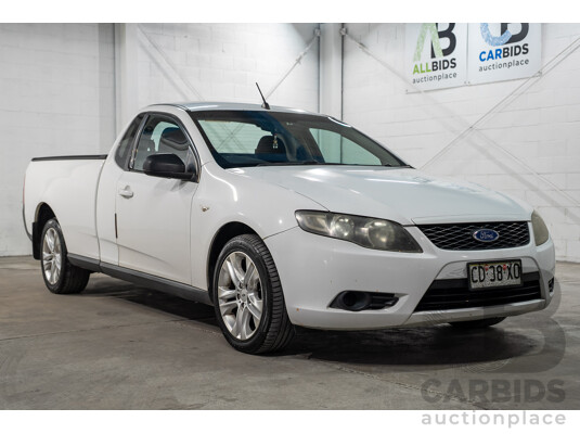 05/2010 Ford Falcon Ute Super Cab FG (LPG) 2d White 4.0L