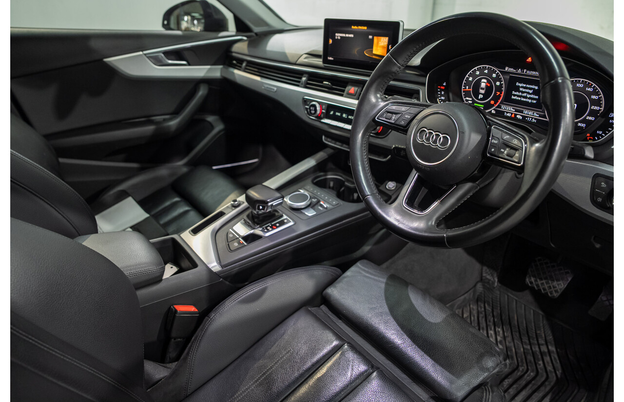 04/2016 Audi A4 2.0 TFSI Quattro S TRONIC SPT F4 (B9) 4D Sedan Moonshine Blue Metallic Turbo 2.0L
