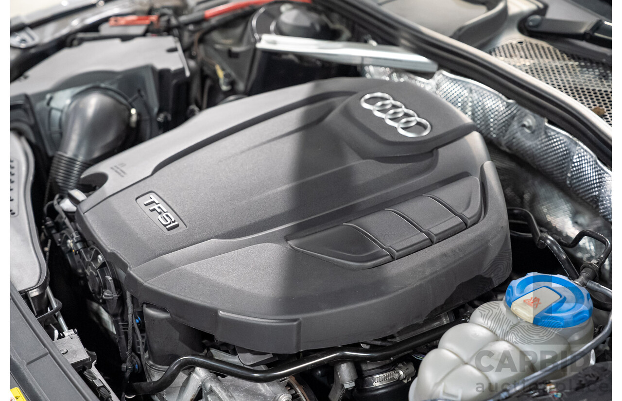 04/2016 Audi A4 2.0 TFSI Quattro S TRONIC SPT F4 (B9) 4D Sedan Moonshine Blue Metallic Turbo 2.0L