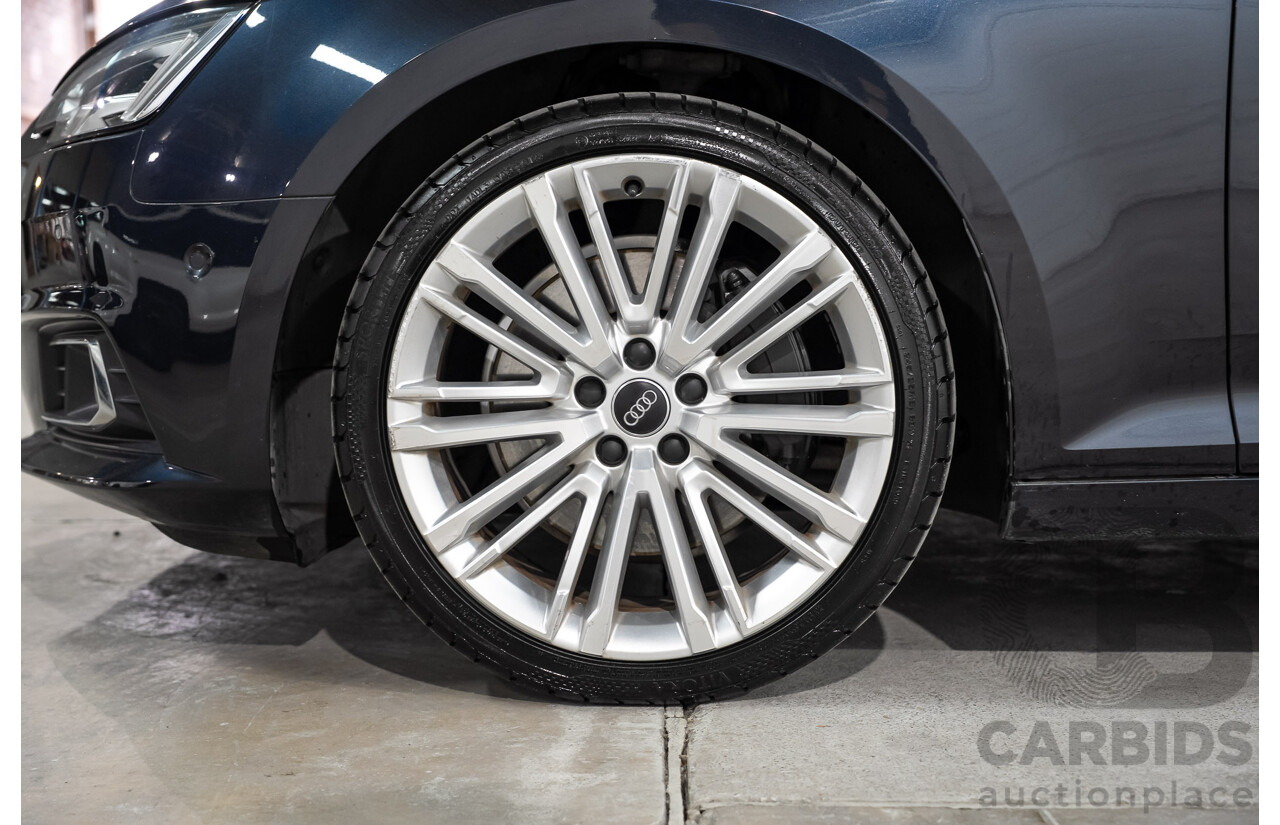 04/2016 Audi A4 2.0 TFSI Quattro S TRONIC SPT F4 (B9) 4D Sedan Moonshine Blue Metallic Turbo 2.0L