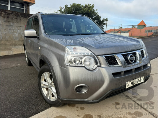 1/2013 Nissan X-Trail ST (4x4) T31 Series 5 4d Wagon Grey 2.5L