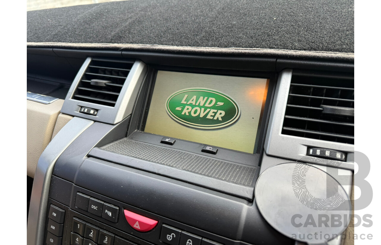 10/2008 Range Rover SPORT 2.7 Diesel Turbo V6 4WD MY08 4d Wagon Alaska White Turbo Diesel 2.7L