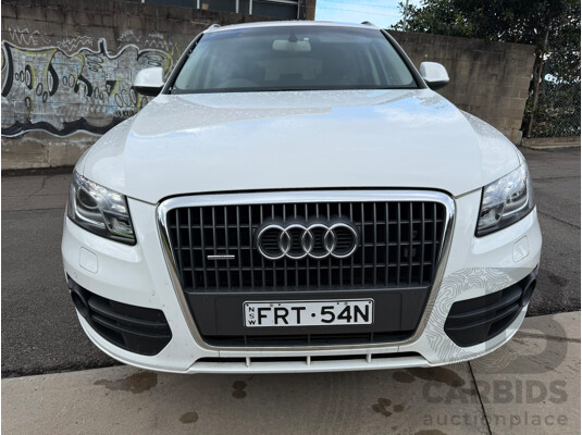 01/2012 Audi Q5 2.0 TFSI QUATTRO AWD 8R MY12 4D Wagon Ibis White 2.0L