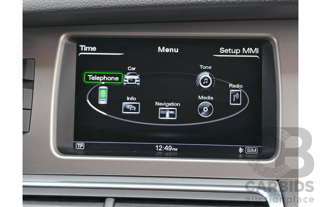 04/2014 Audi Q7 3.0 TDI Quattro (AWD) MY14 4d Wagon White Turbo Diesel 3.0L