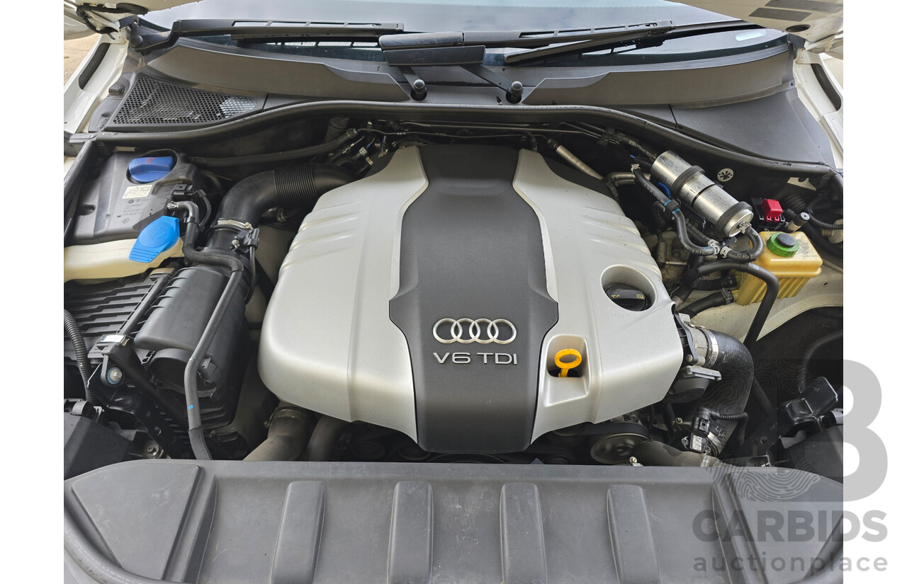04/2014 Audi Q7 3.0 TDI Quattro (AWD) MY14 4d Wagon White Turbo Diesel 3.0L