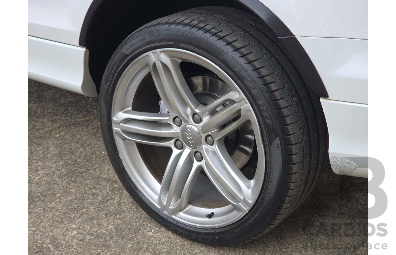 04/2014 Audi Q7 3.0 TDI Quattro (AWD) MY14 4d Wagon White Turbo Diesel 3.0L