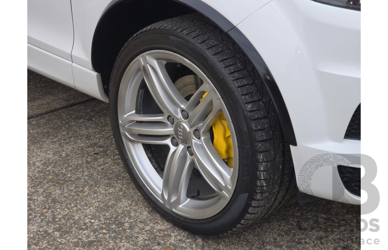 04/2014 Audi Q7 3.0 TDI Quattro (AWD) MY14 4d Wagon White Turbo Diesel 3.0L