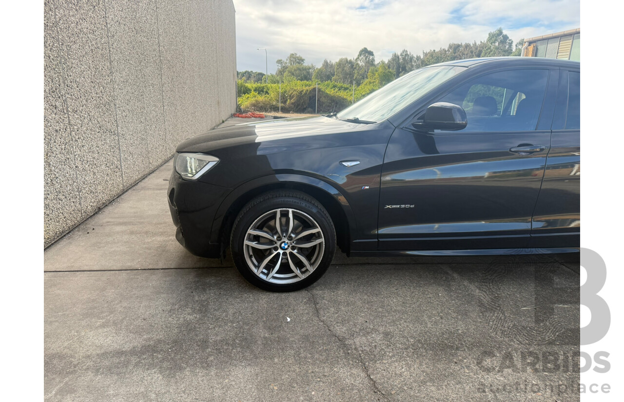 5/2015 BMW X4 xDrive 30d (AWD) F26 MY15 5d Coupe Black Turbo Diesel 3.0L