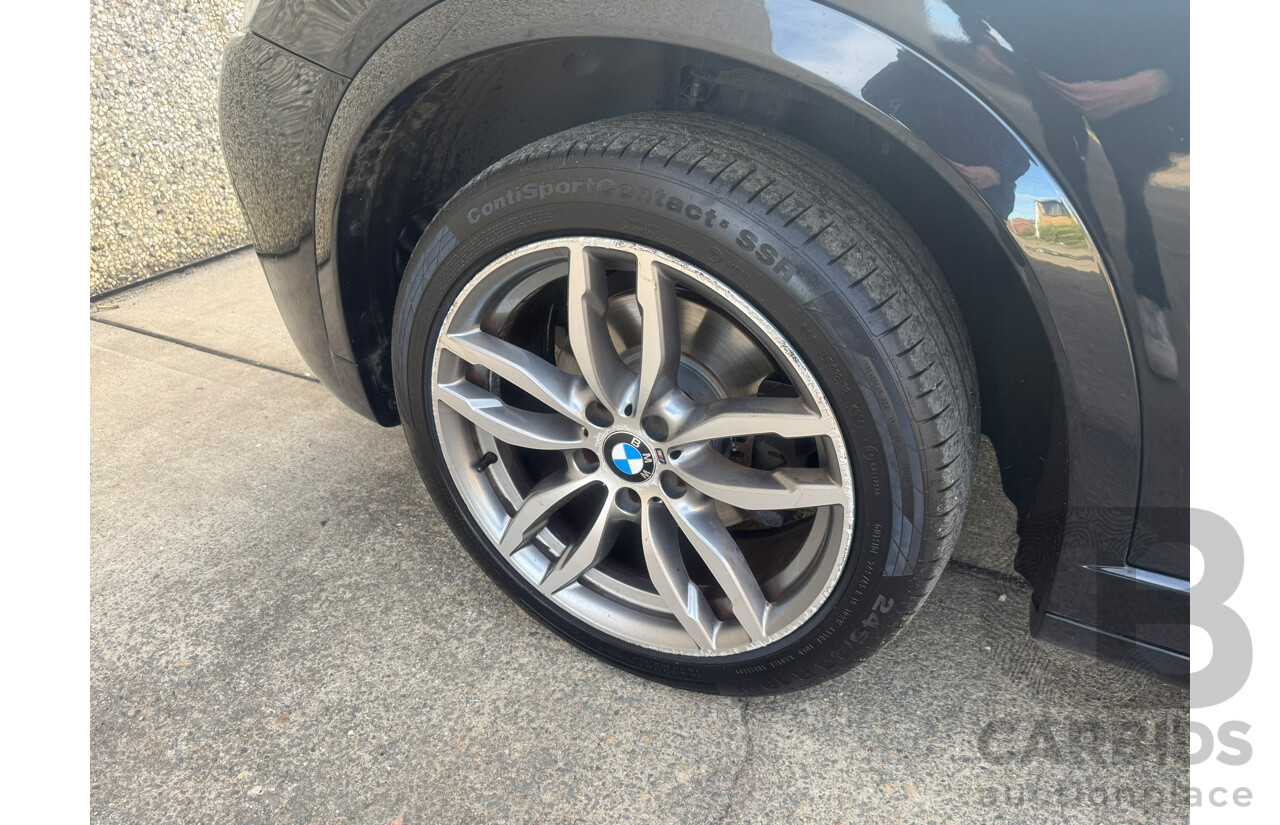 5/2015 BMW X4 xDrive 30d (AWD) F26 MY15 5d Coupe Black Turbo Diesel 3.0L