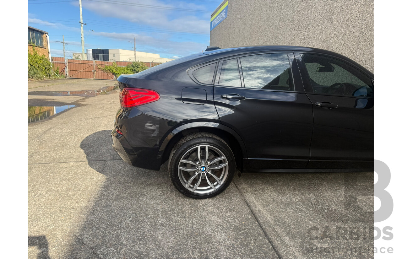 5/2015 BMW X4 xDrive 30d (AWD) F26 MY15 5d Coupe Black Turbo Diesel 3.0L