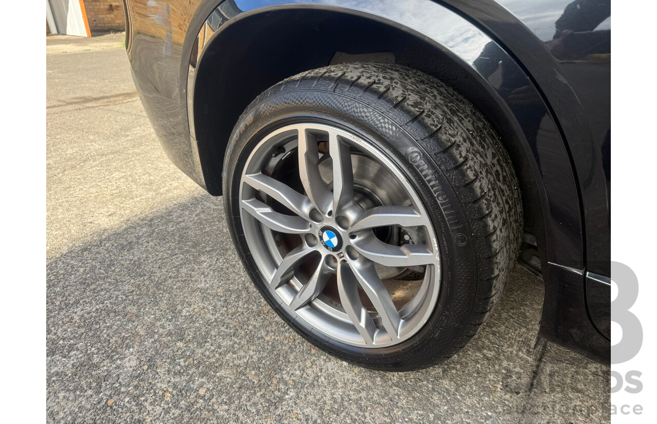 5/2015 BMW X4 xDrive 30d (AWD) F26 MY15 5d Coupe Black Turbo Diesel 3.0L