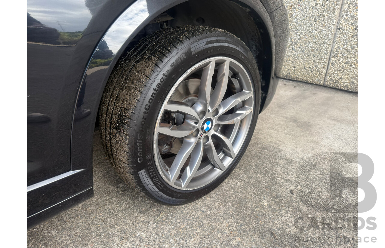 5/2015 BMW X4 xDrive 30d (AWD) F26 MY15 5d Coupe Black Turbo Diesel 3.0L