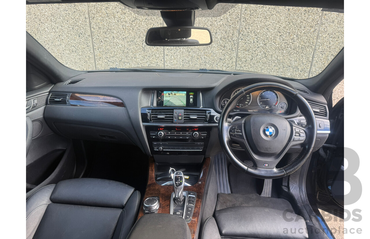 5/2015 BMW X4 xDrive 30d (AWD) F26 MY15 5d Coupe Black Turbo Diesel 3.0L