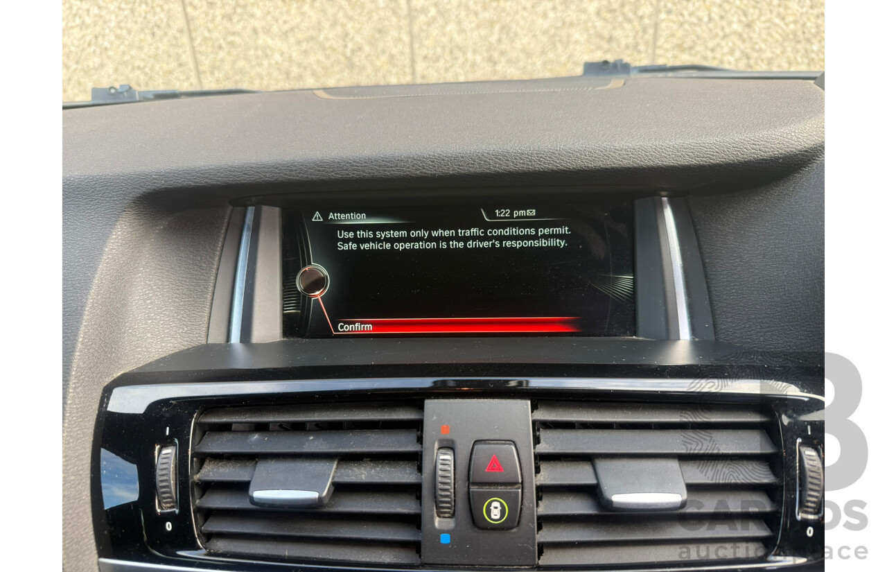 5/2015 BMW X4 xDrive 30d (AWD) F26 MY15 5d Coupe Black Turbo Diesel 3.0L