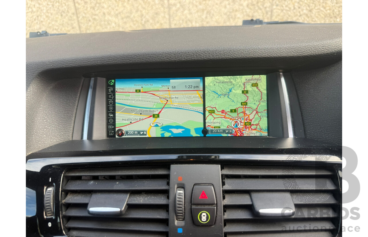 5/2015 BMW X4 xDrive 30d (AWD) F26 MY15 5d Coupe Black Turbo Diesel 3.0L