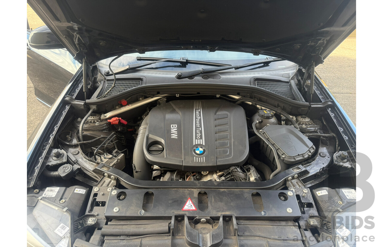5/2015 BMW X4 xDrive 30d (AWD) F26 MY15 5d Coupe Black Turbo Diesel 3.0L